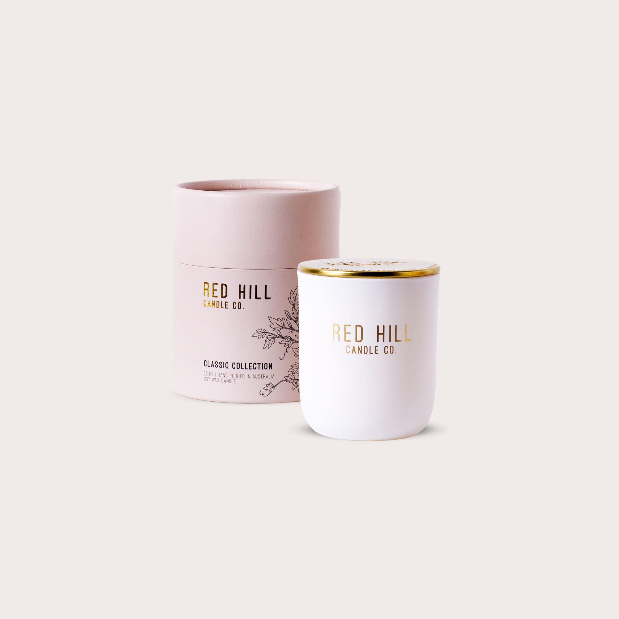 Sandalwood & Vanilla Soy Candle: Large