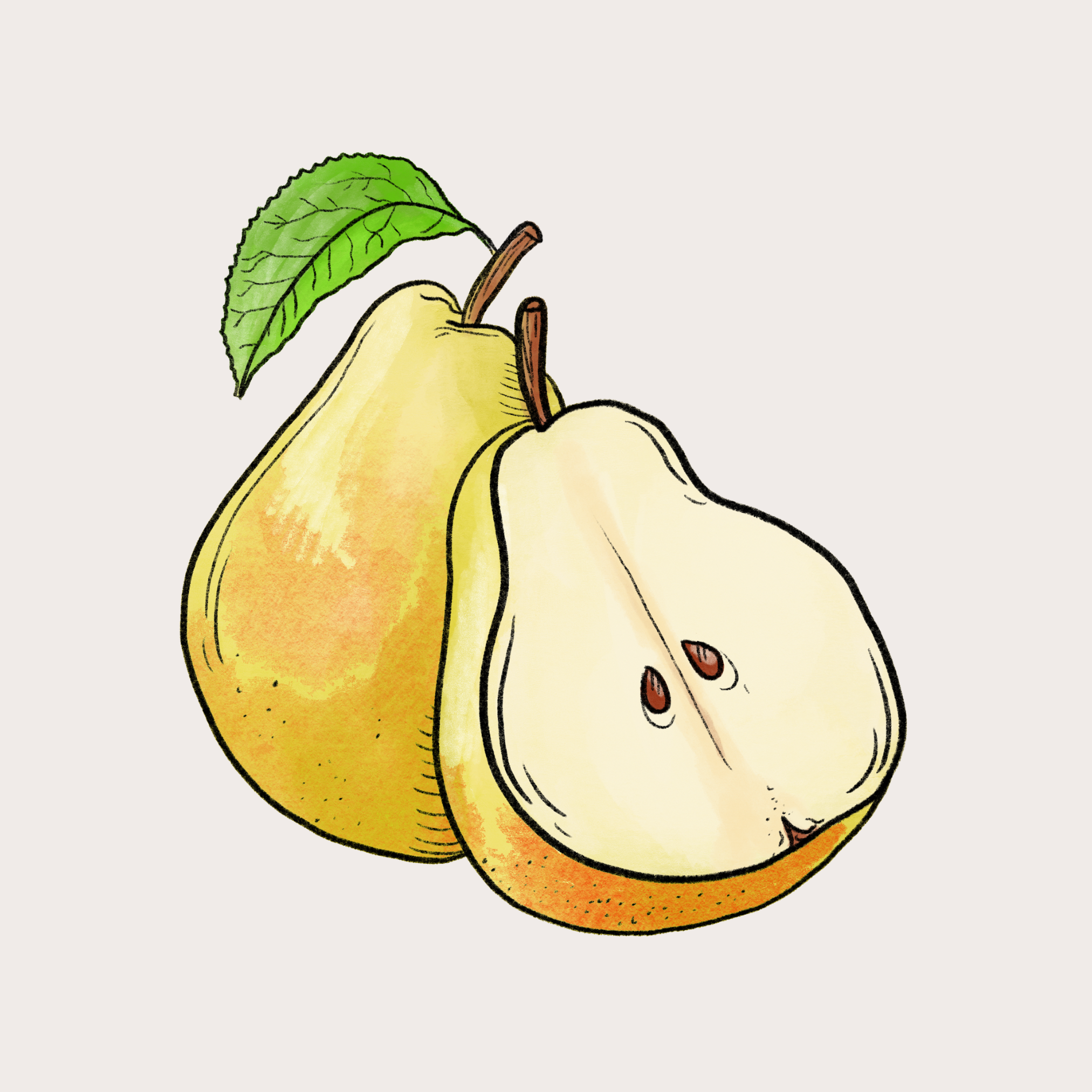 French Pear Soy Candle: Small