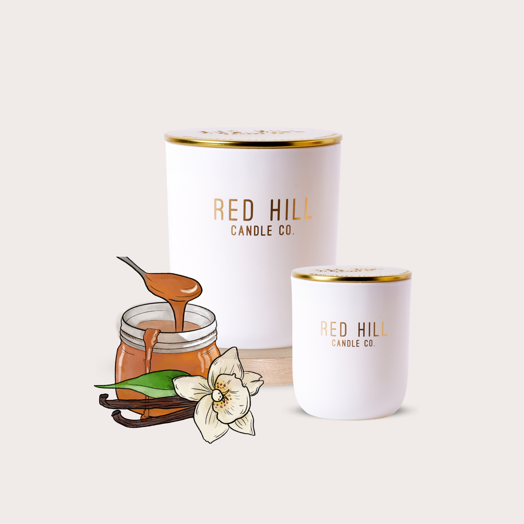 Vanilla Caramel Soy Candle: Small