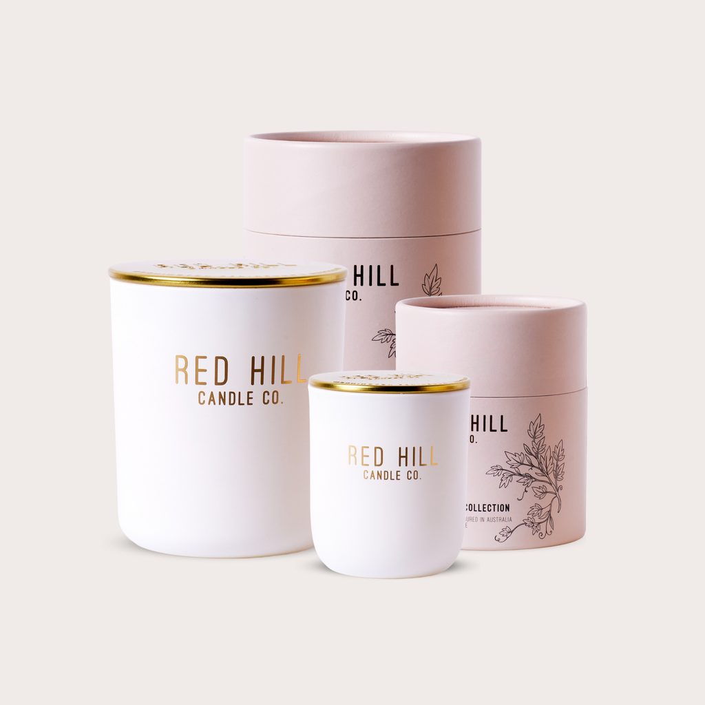 Sandalwood & Vanilla Soy Candle: Large