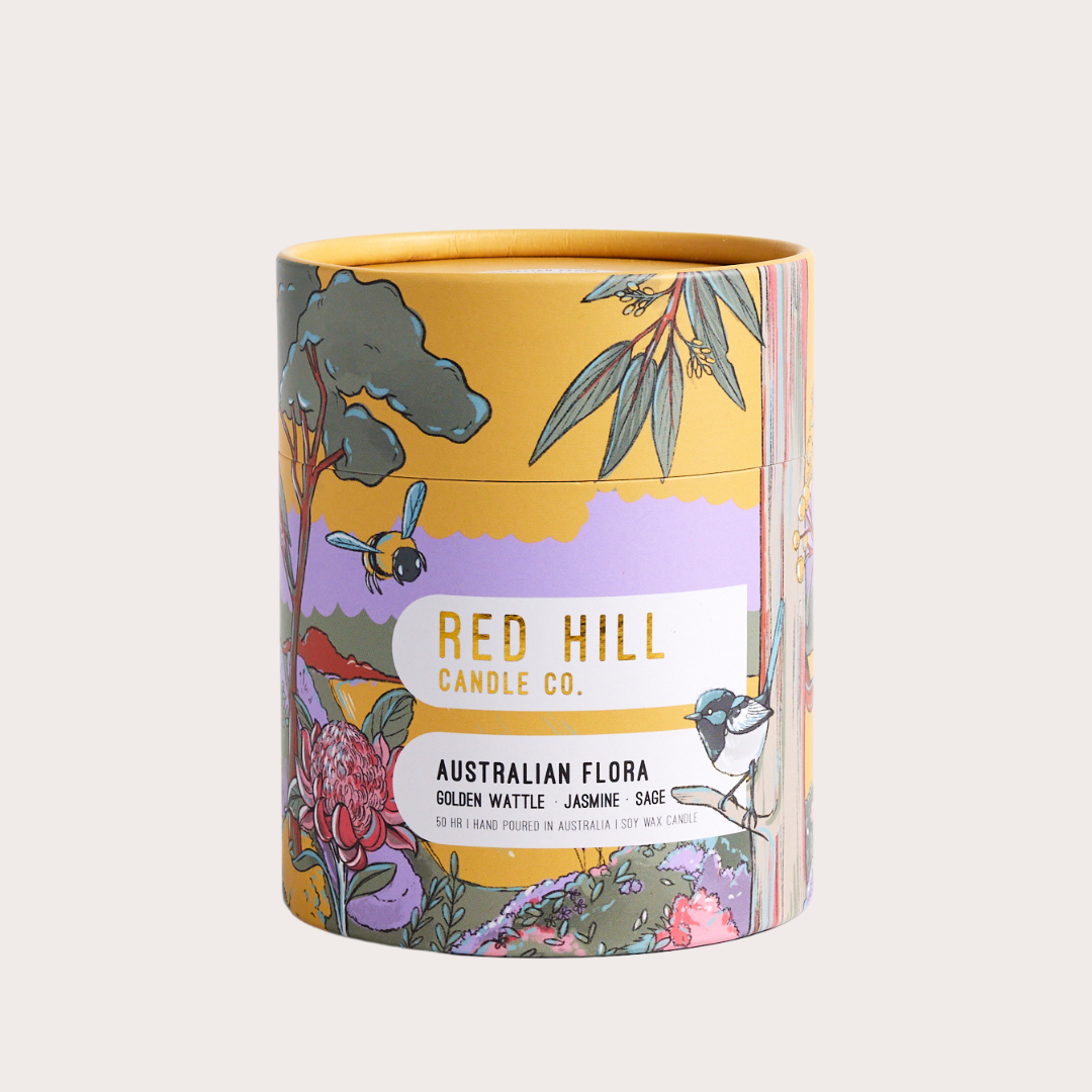 Australian Flora Soy Candle: Large